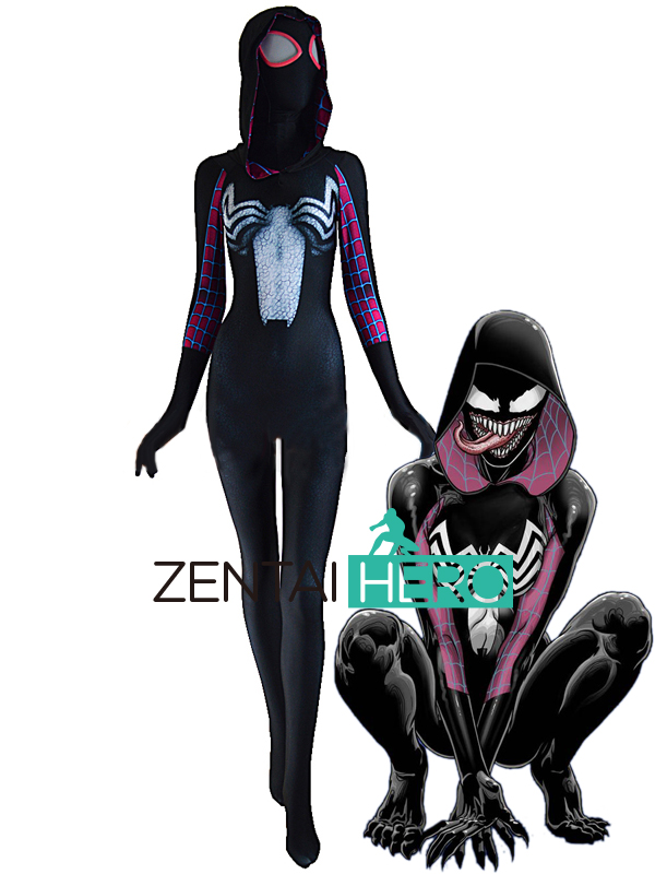 Lady Venom-Gwen Spider-Woman Halloween Costume