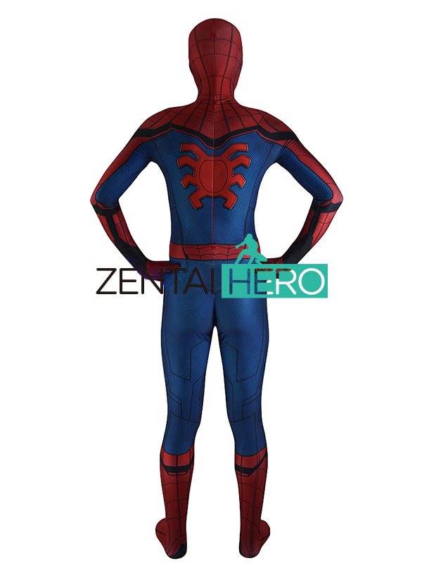 3D Print Spider-man Homecoming Spandex Zentai Costume