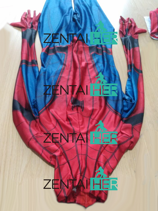 3D Print Spider-man Homecoming Spandex Zentai Costume