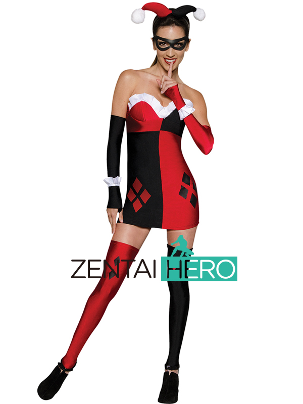 Sexy Women Batman Harley Quinn Superhero Costumes