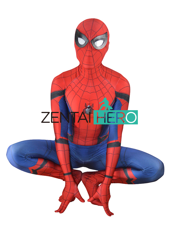 New Spider-Man Homecoming Costume 3D Printing Superhero Costume