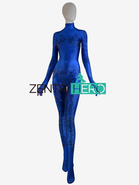 3D Shade New Mystique Costume Spandex Cosplay Costume