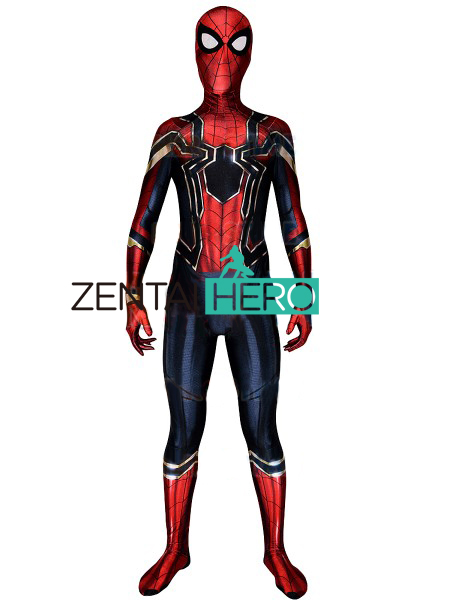 Iron Spiderman Costume Spider-Man Homecoming Suit