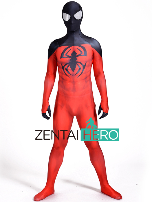 3D Print Custom Made Scarlet Spiderman Costume