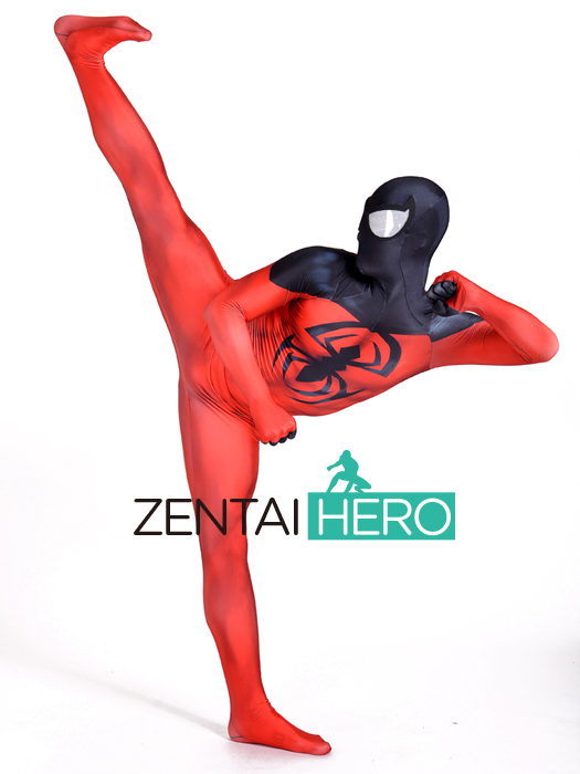 3D Print Custom Made Scarlet Spiderman Costume