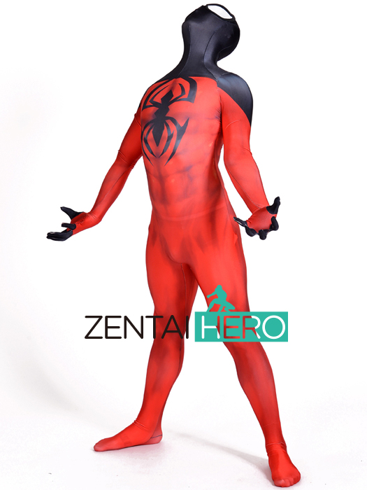 3D Print Custom Made Scarlet Spiderman Costume