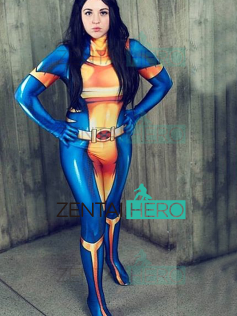 3D Printed X-23 Laura Kinney X-men Female Superhero Costume