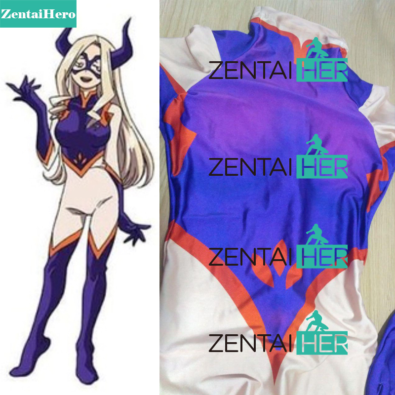 3D Printing Sexy Mt. Lady Suit My Hero Academia Cosplay Bodysuit