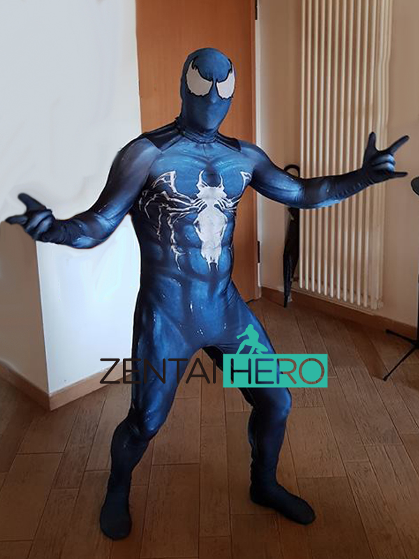 3D Printed Venom Spiderman Costumes Custom Symbiote Spider-Man