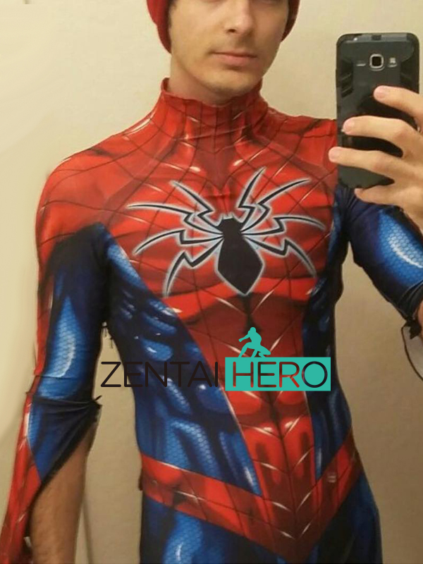 3D Printed All New Spider-Man Costume Cosplay Spider-Man Costume