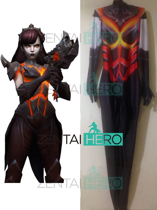 3D Printing D.Va Destroyer Fuel Cosplay Costume