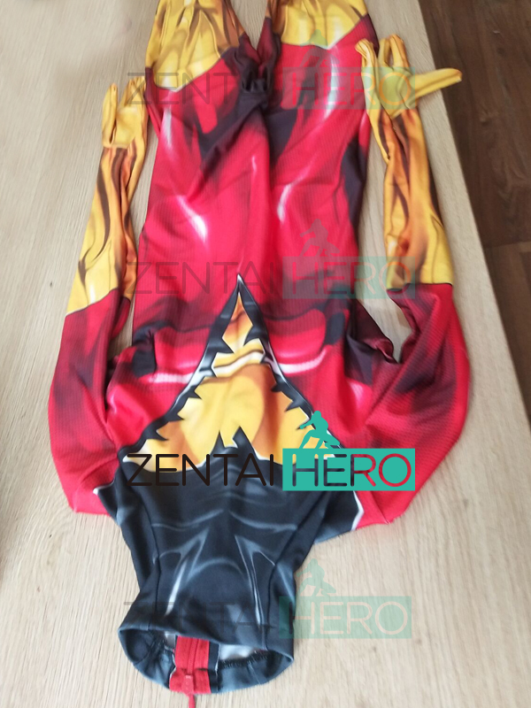 3D Printed Dark Phoenix Costume X-Men Superhero Cosplay Costume