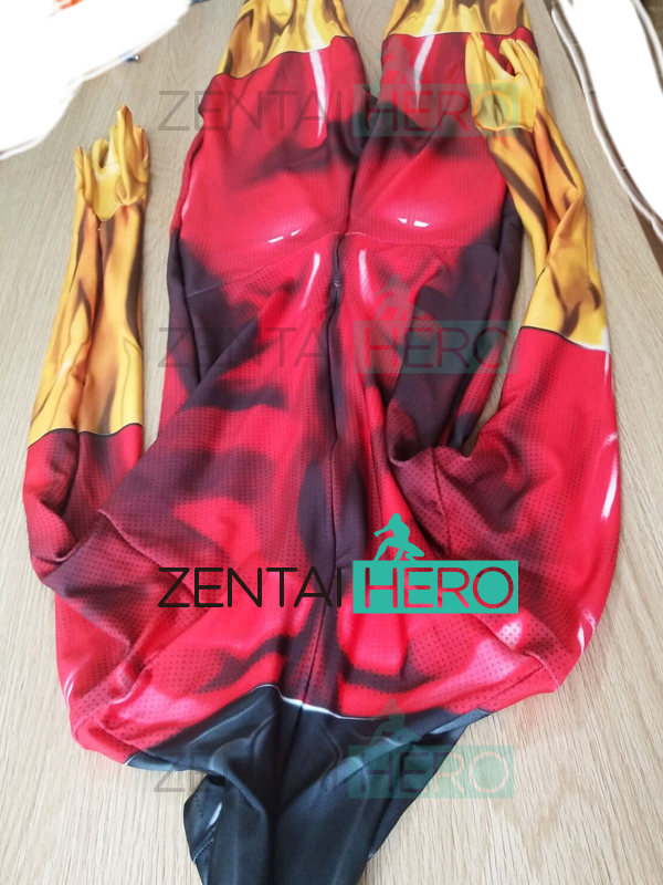 3D Printed Dark Phoenix Costume X-Men Superhero Cosplay Costume