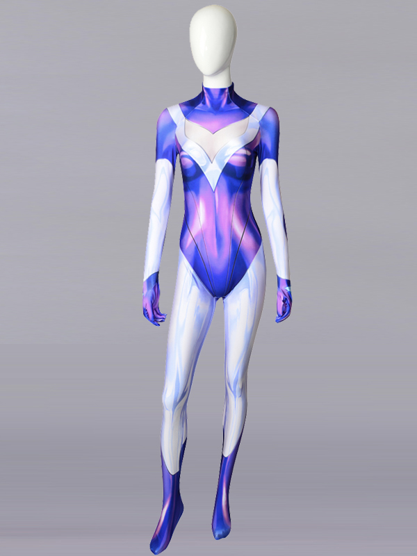 DJ Sona League of Legends Printed Cosplay Costume