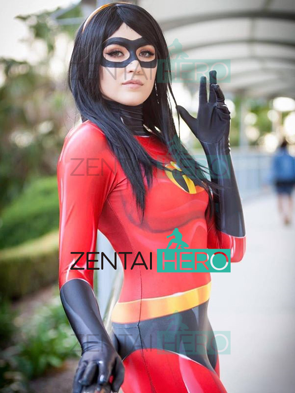 3D Printed Female The Incredibles Elastigirl Cosplay Costume