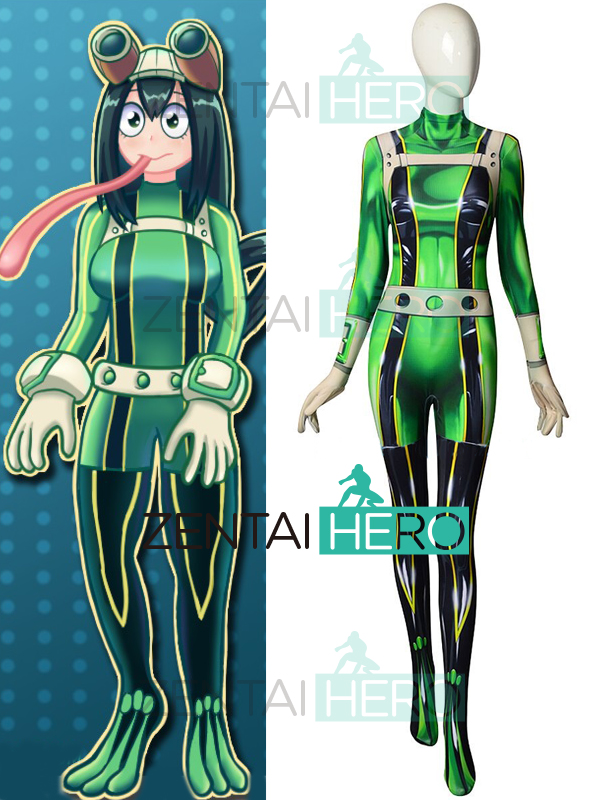 3D Printed Pro Hero Tsuyu Asui My Hero Academia Superhero