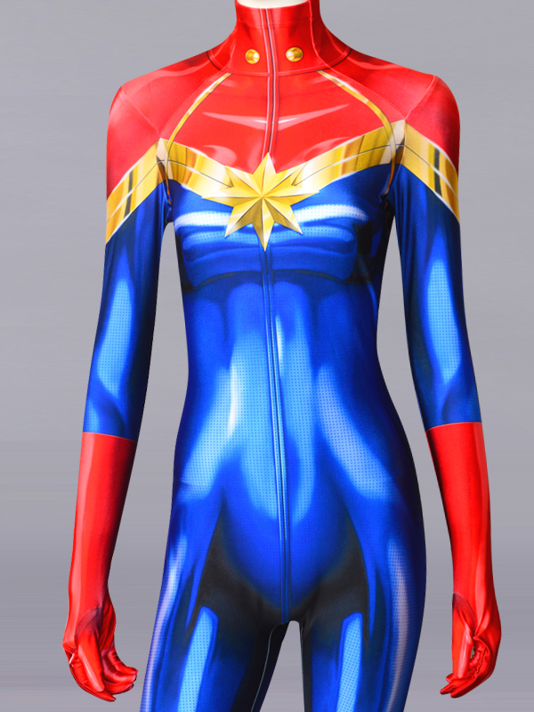 3D Printing Ms.Captain Marvel Carol Danvers Costume