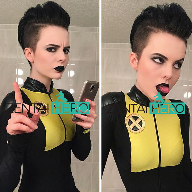 2018 Film Deadpool 2 Superhero Costume Negasonic Teenage Warhead