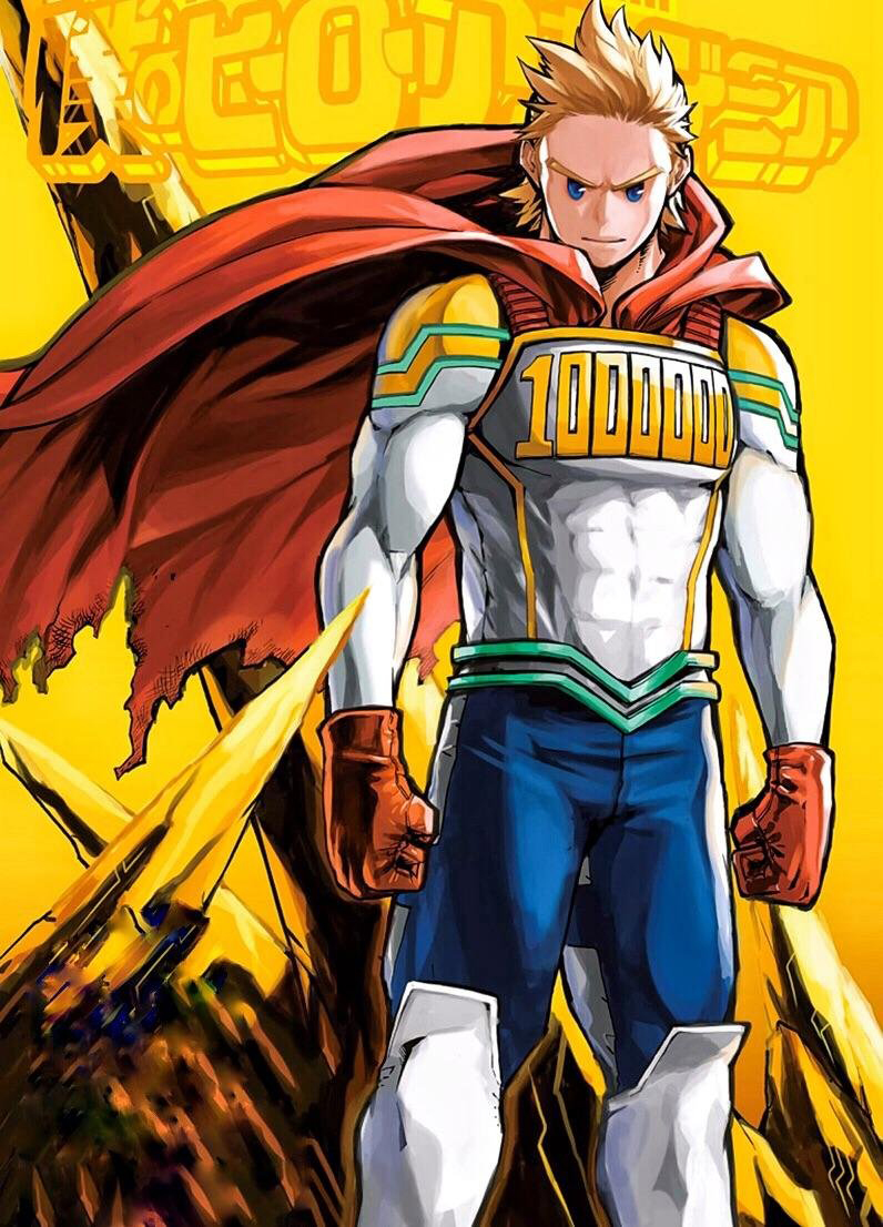 Lemillion Togata Mirio Cosplay bnha All Might Costume No Cape