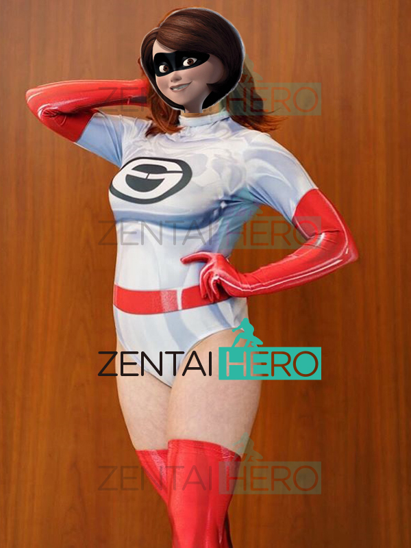 3D Printting The Incredibles Elastigirl Superhero Costume Women