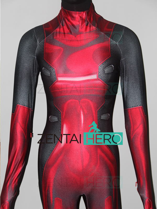 3D Printed Custom Made Girl Deadpool Cosplay Superhero Costume