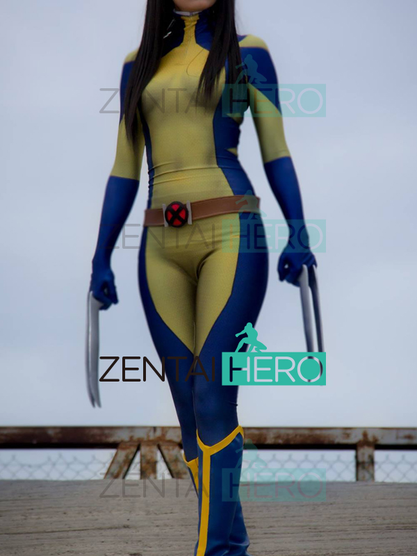 3D Printed X-men X-23 Laura Kinney Female Superhero Costume