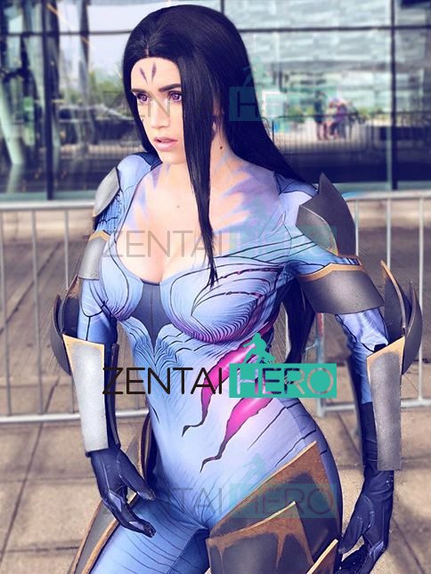 3D Printed Kai\'sa Cosplay Costume LOL Game Costume