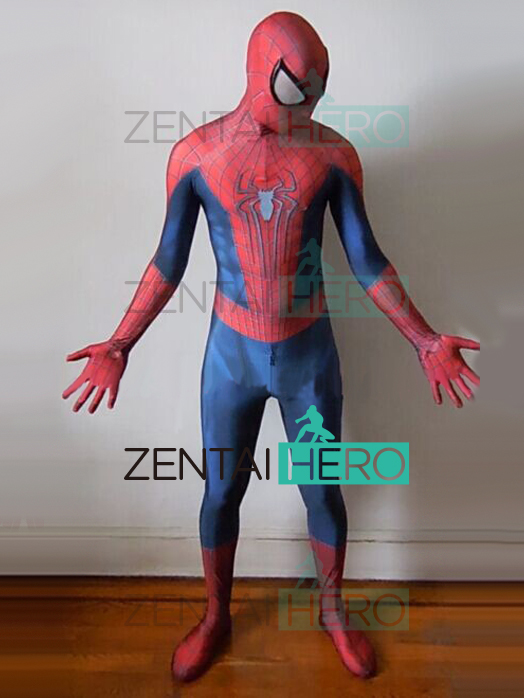 3D Printed The Amazing Spiderman Costume TASM2 Zentai Spider-man