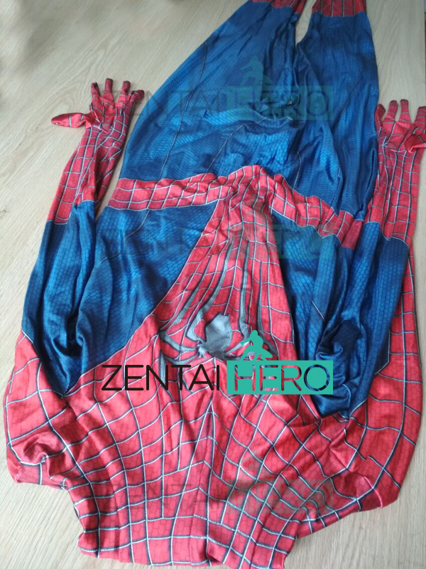 3D Printed The Amazing Spiderman Costume TASM2 Zentai Spider-man