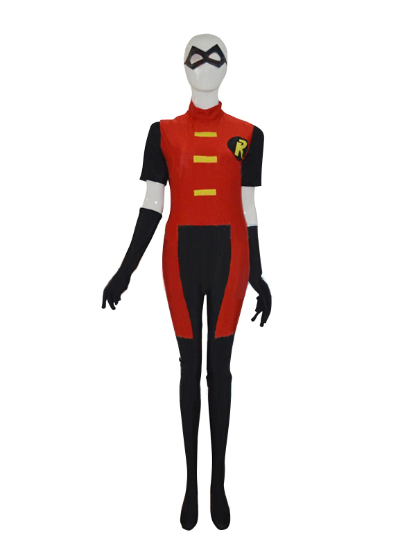 Comics Strong Mens' Robin Superhero Cosplay Costume