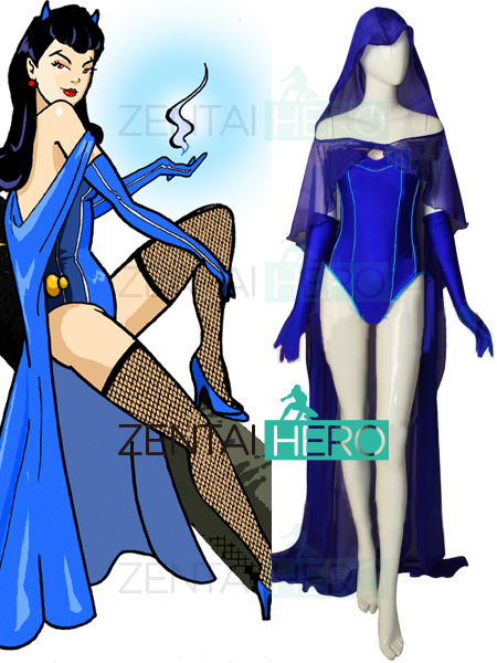 2019 Teen Titans Bombshell Raven Cosplay Costume Rachel Roth
