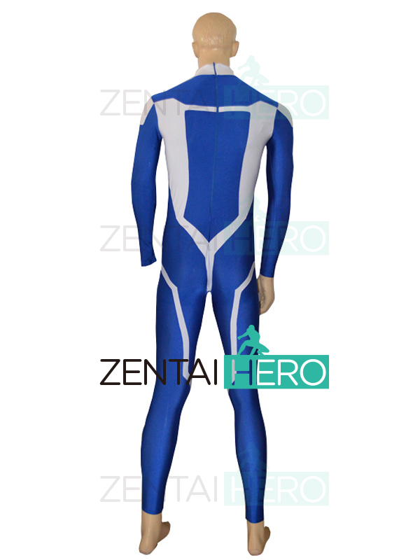 Blue And White Ranger Cosplay Costume Zentai Halloween