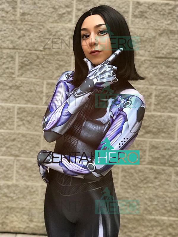 2019 Film Battle Angel Alita 3D Printing Alita Cosplay Costume