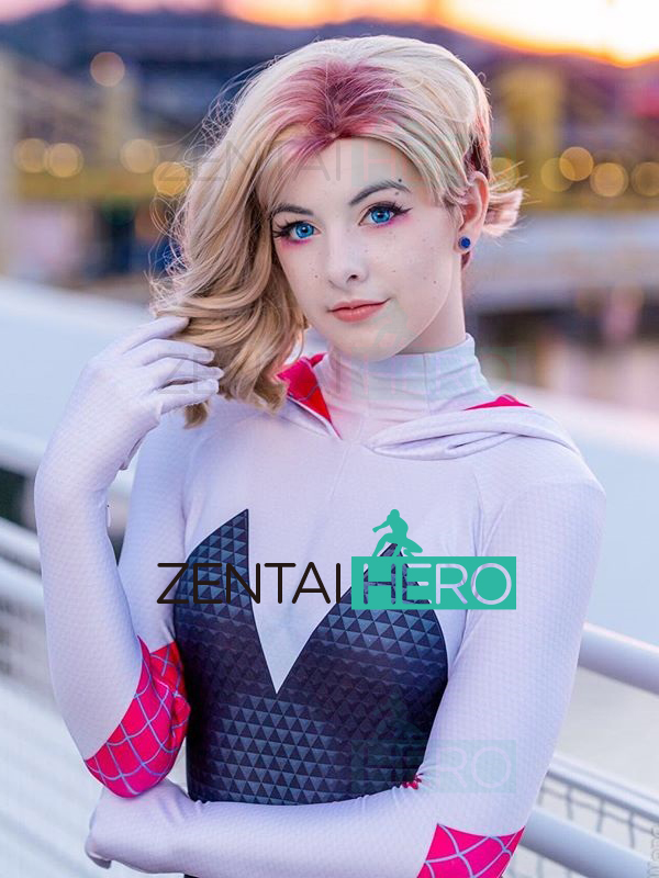 3D Printed Gwen Stacy Costume Spider-Man: Into the Spider-Verse