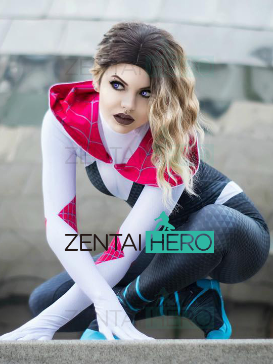 Gwen Stacy Cosplay Costume Spider-Man: Into the Spider-Verse