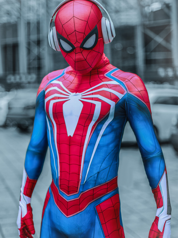 3D Printed Spider-Man PS4 Costume Insomniac Game Cosplay Costume