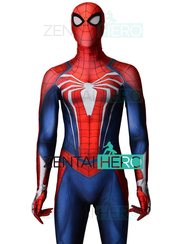3D Printed Spider-Man PS4 Costume Insomniac Game Cosplay Costume