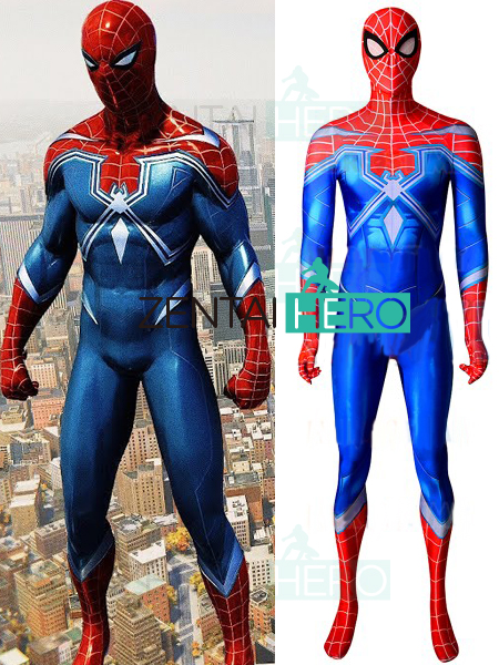 2019 NEW Printed Spiderman PS4 The Heist DLC Resilient Cosplay