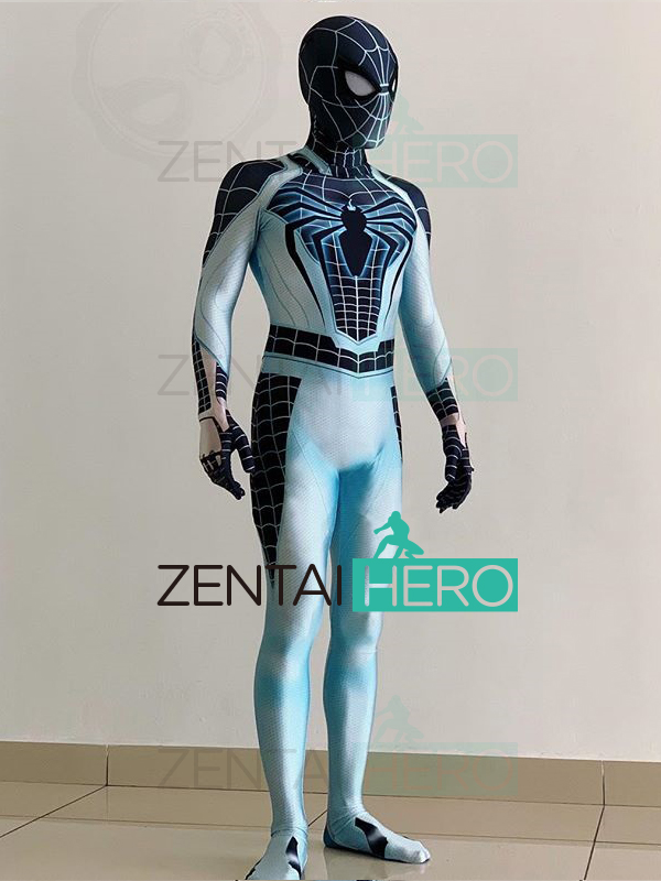 2019 NEW Spider-Man Negative Suit PS4 Spiderman Cosplay Costume