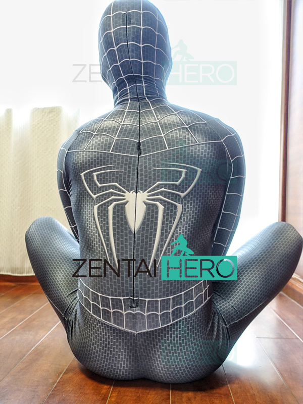 3D Printed Black Raimi Spider-Man Costume Raimi Spiderman Suit