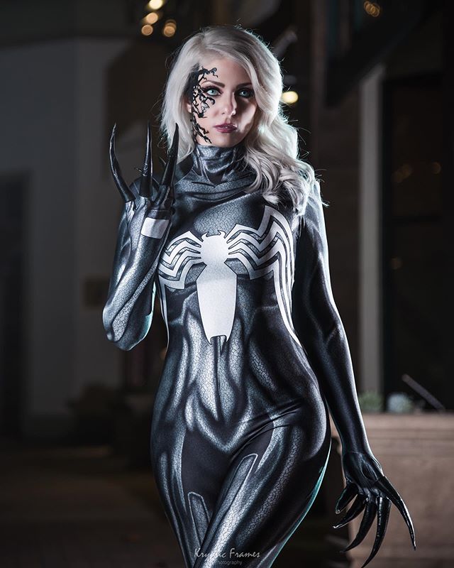 3D Printed Venom She-Venom Anne Weying Cosplay Costume.