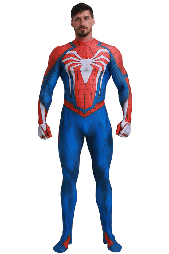 Cheap Insomniac Spider-man PS4 Game Spiderman Cosplay Costume