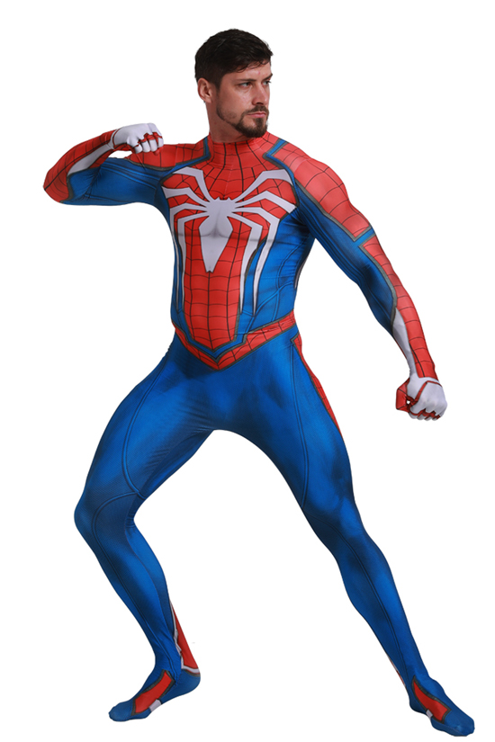 Cheap Insomniac Spider-man PS4 Game Spiderman Cosplay Costume