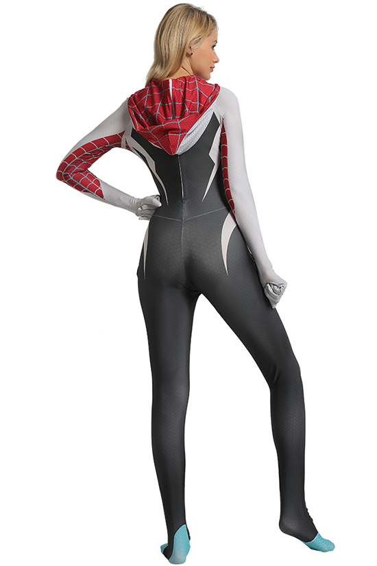 Cheap 3D Printing Spider-man Cosplay Costume Gwen Stacy Costume