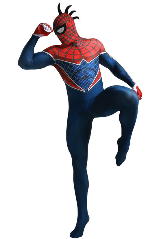 3D Printing Spider-Punk Costume Punk-Rock Spider-man Costume