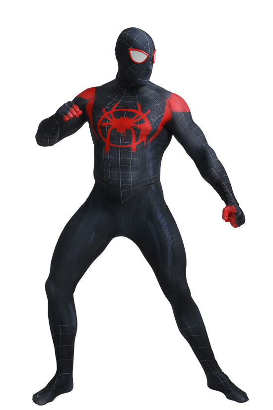 Spider-Man: Into the Spider-Verse Miles Morales Cosplay Costume