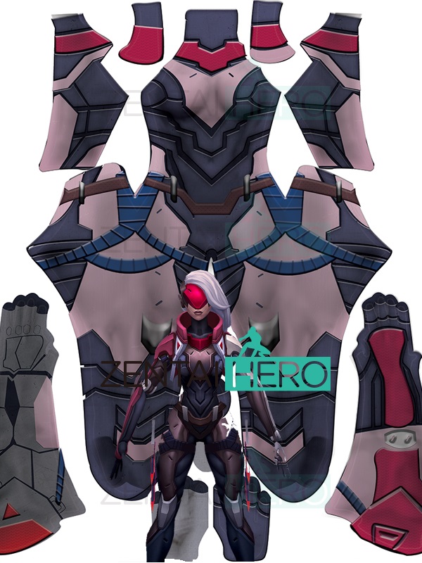 3D Printed Project Katarina Cosplay Costume LOL Game Costume