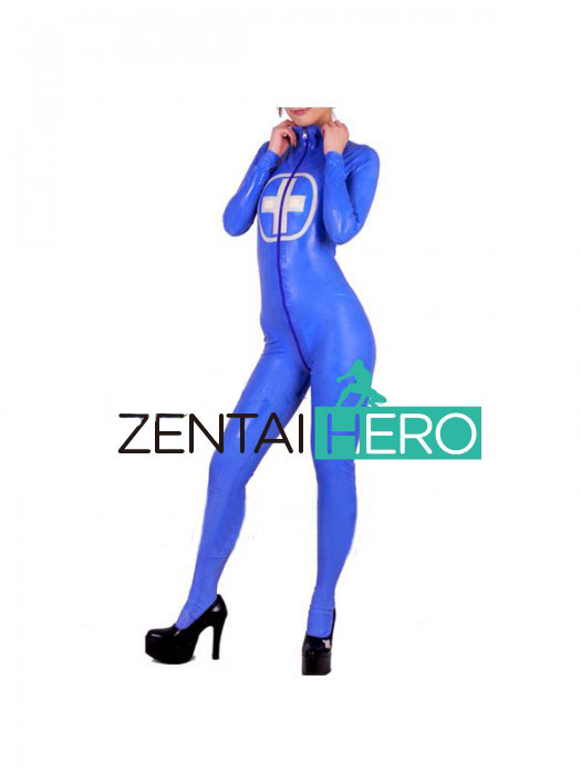 Blue Nurst Costume Party Catsuit