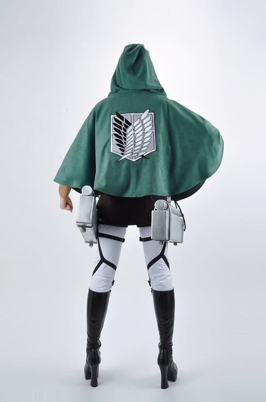 Attack on Titan Eren Jaeger The Recon Corps Uniform Outfits Cosp