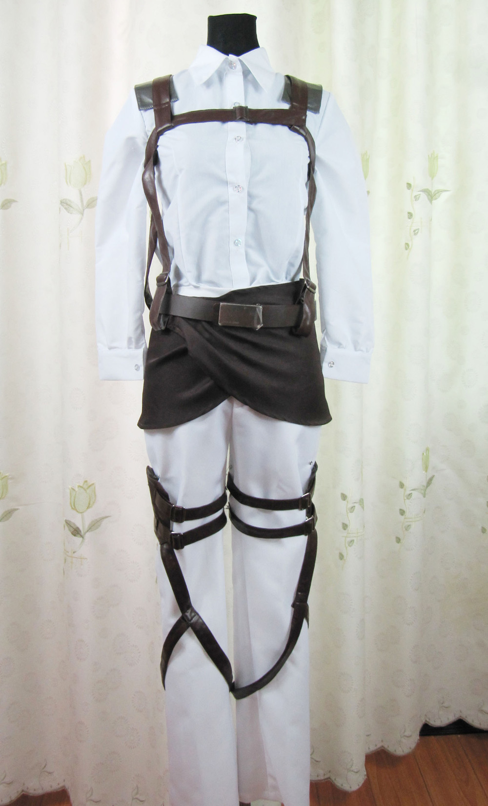 Attack on Titan Mikasa Ackerman Trainee Class Uniform Cosplay Co